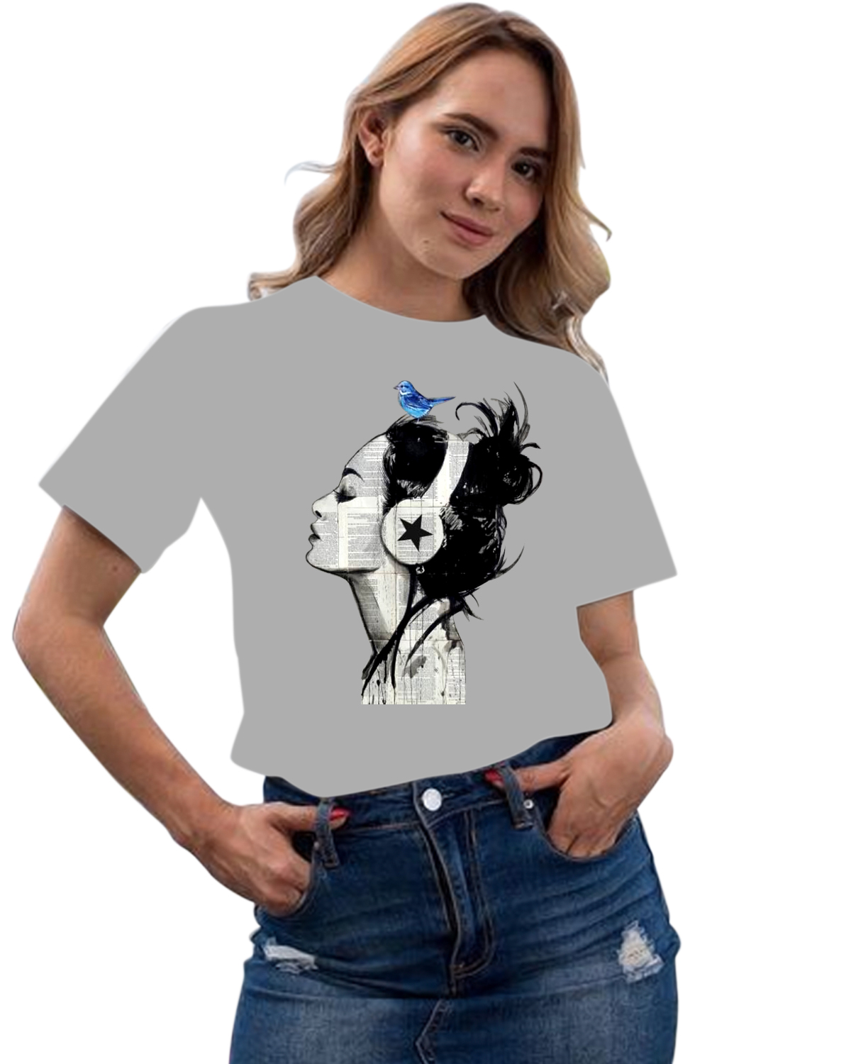 Women Grey mellange 62