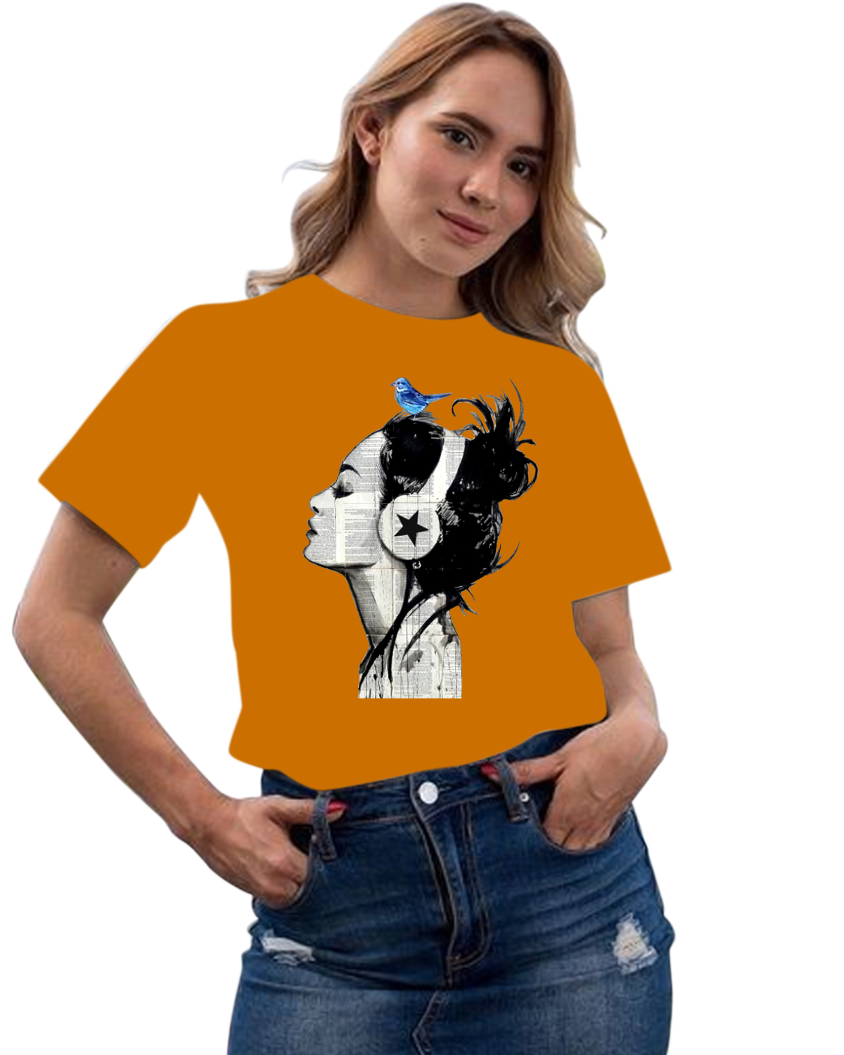 Women golden yellow 62