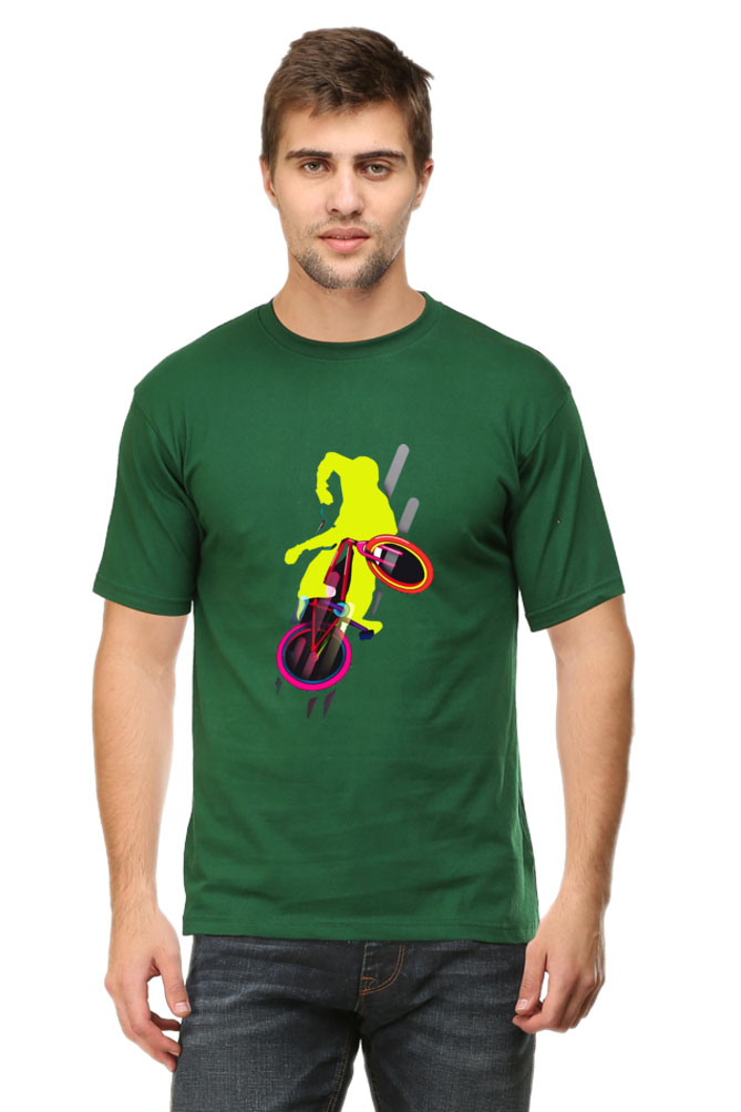 bicycle 1 bottle green