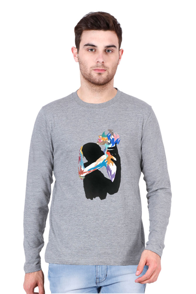 men 199 grey melange