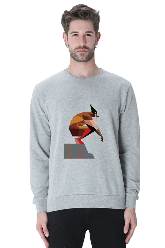 men 234 grey melange