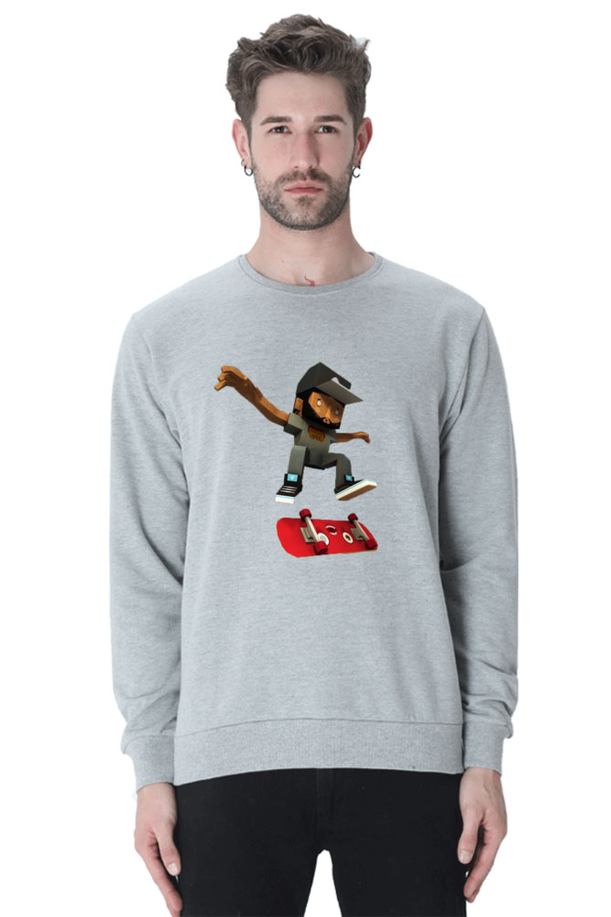 men 269 grey melange