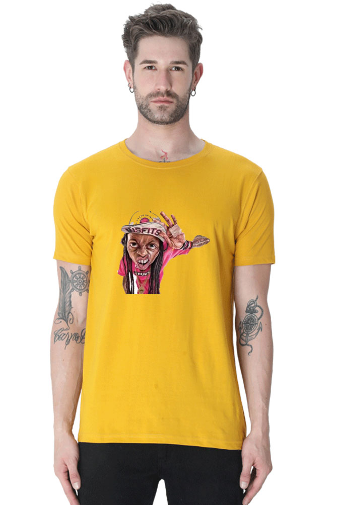 hip hop 5 mustard yellow