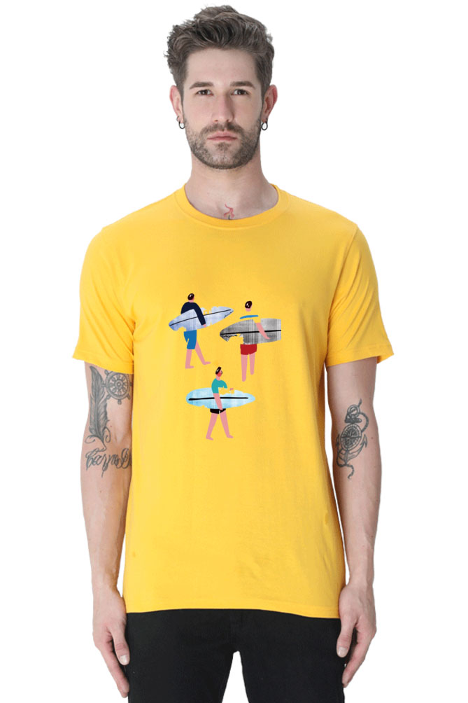 men 287 golden yellow