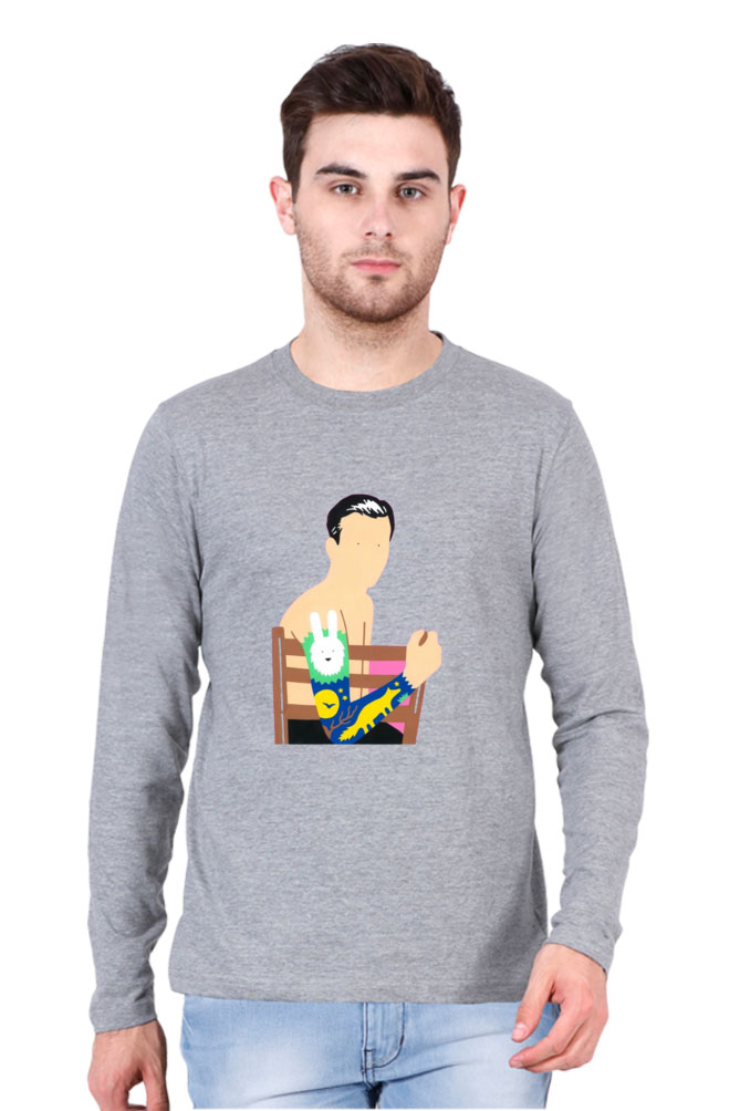 men 291 grey melange