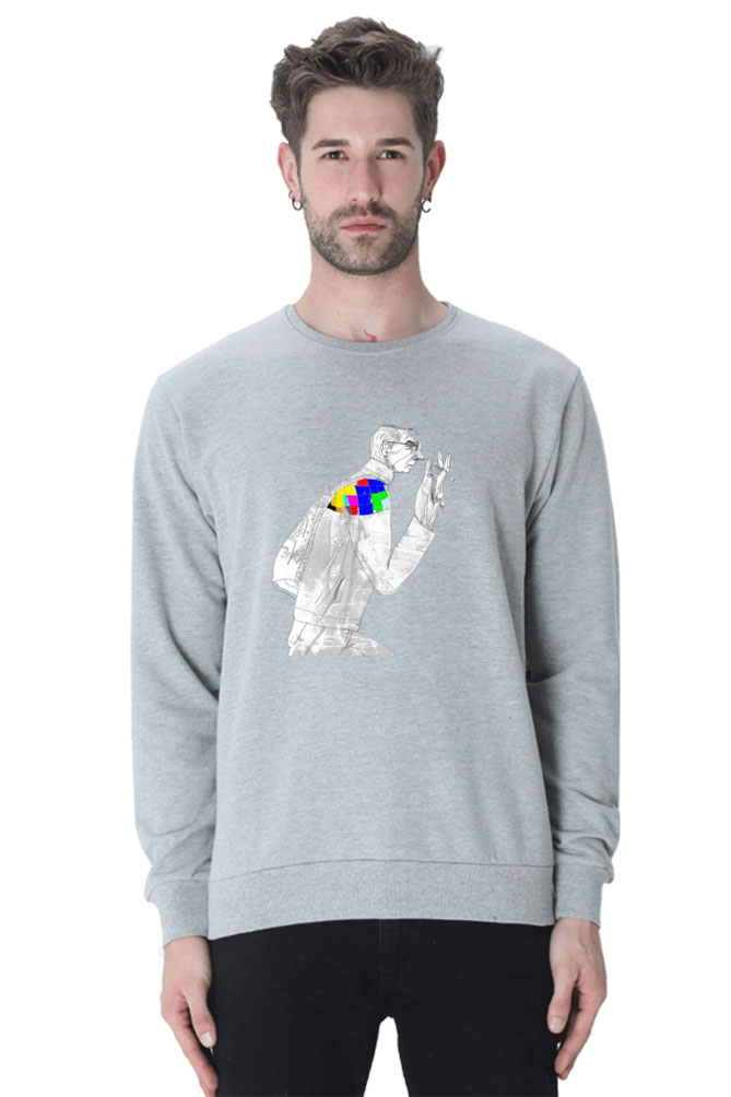 men 292 grey melange