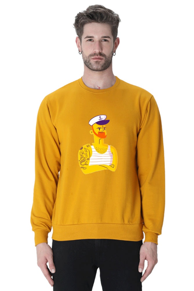 men 323 mustard yellow