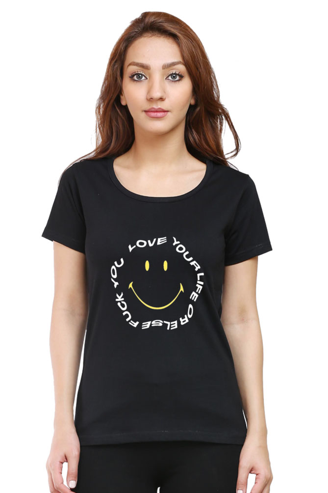 smiley art 24 black